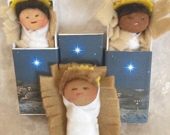 Baby Jesus Lamb of God Tiny 2 inch Christ is Born by Halo Toys