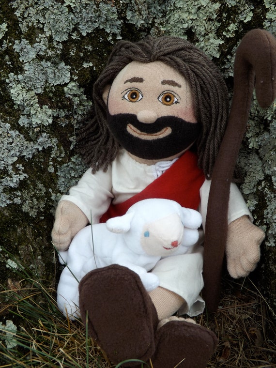 plush jesus doll