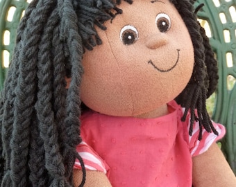 Handmade Soft Sculpture Rag Doll Customized to Your Specifications~Original Designs~Halo Toys and Dolls