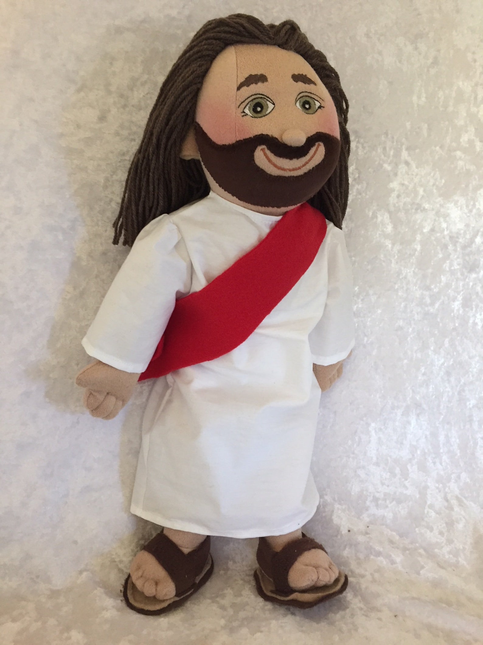 Jesus Doll 18 Inches with SashUnique Plush Soft Sculpture Etsy