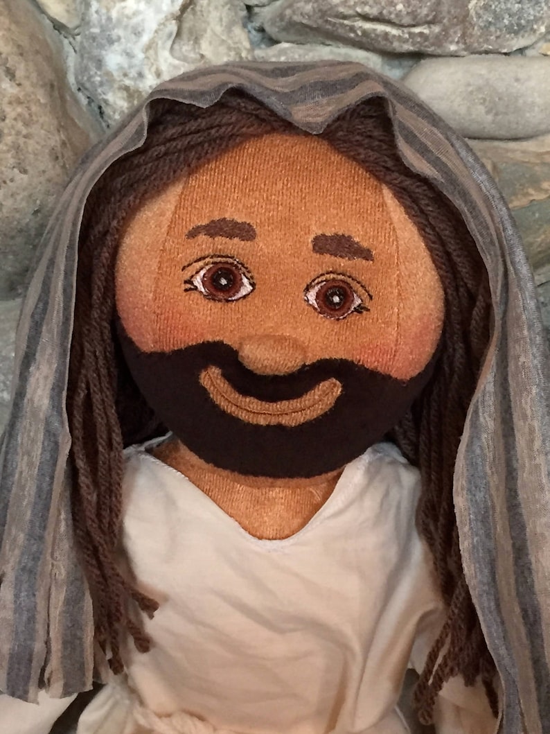 Jesusunique Handmade Jesus Cloth Doll18 Inch Jesus Rag Etsy