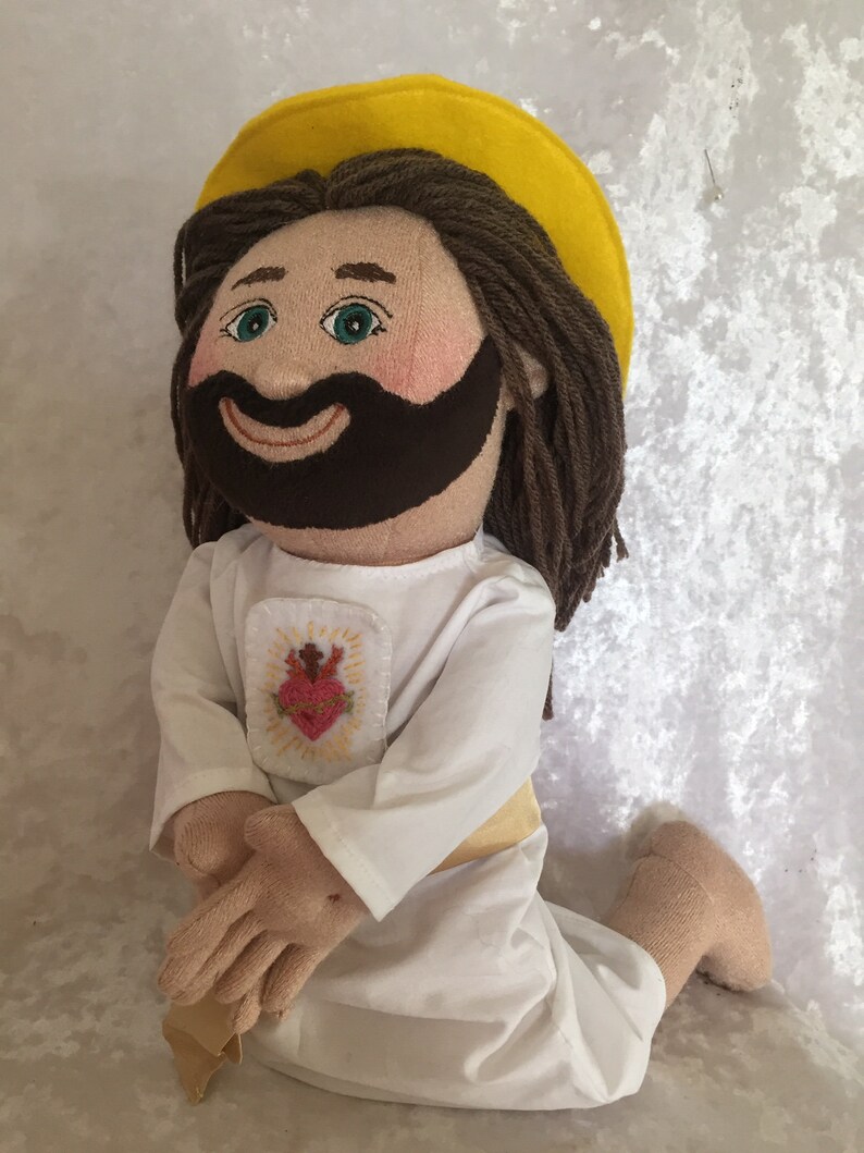 Sacred Heart Jesus Keepsake DollRisen Christ Doll with Etsy
