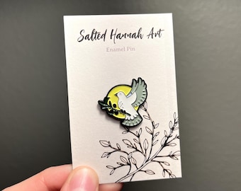 Light of the World Enamel Pin - Dove of Peace - Holy Spirit