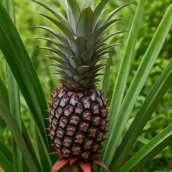 15 Smooth Cayenne Pineapple Seeds: Hardy Tropical Fruit