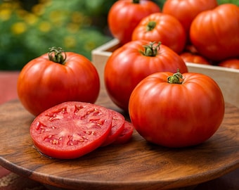 Plantas vivas de tomate Big Boy: 15-25 cm de altura, raíces fuertes, más de 60 días