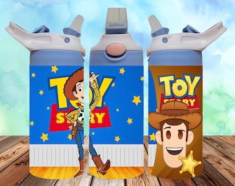Toy Story 12oz Tumbler Wrap PNG - Kids Sippy Cup (Digital Download)