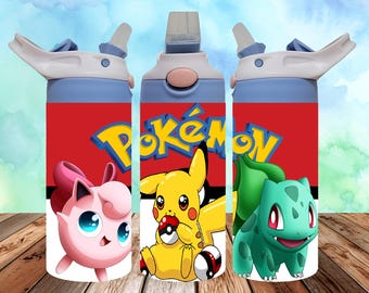 ポケモン タンブラー PNG、ポケモン 12 オンス フリップトップ シッピーカップ PNG、漫画風キッズ タンブラー PNG、ポケモン シッピーカップ、ポケモン 12 オンス フリップトップ シッピーカップ ラップ