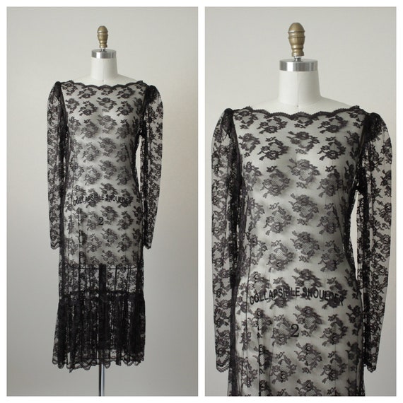 1930s Andalucia Lace Dress