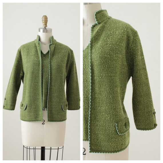 forest green sweater