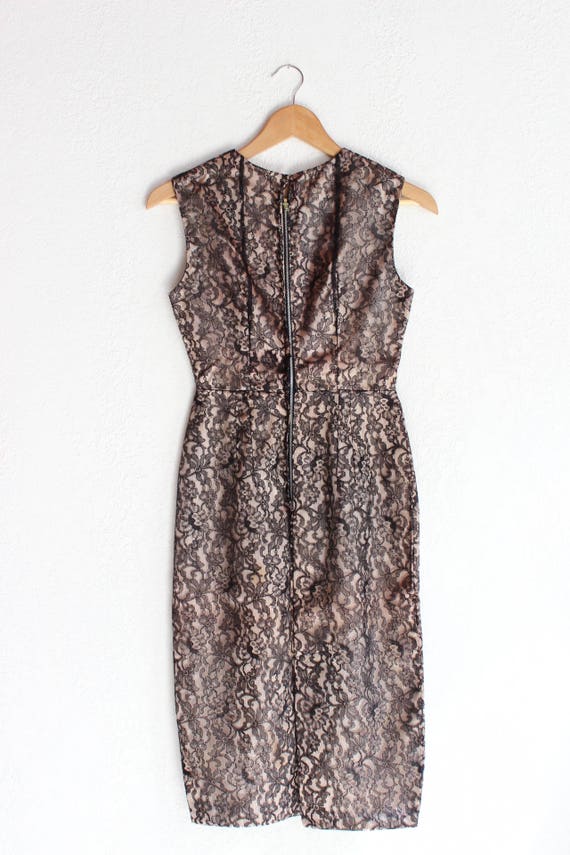 Vintage Luciana Lace Cocktail Dress - image 5