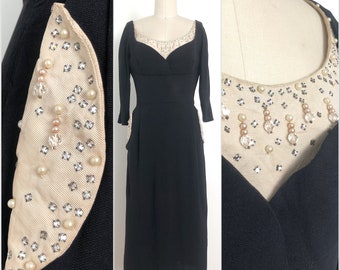 1950s Tiffany Cocktail Dress