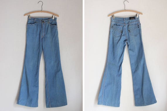 1970s Shadows London Bell-Bottoms Jeans
