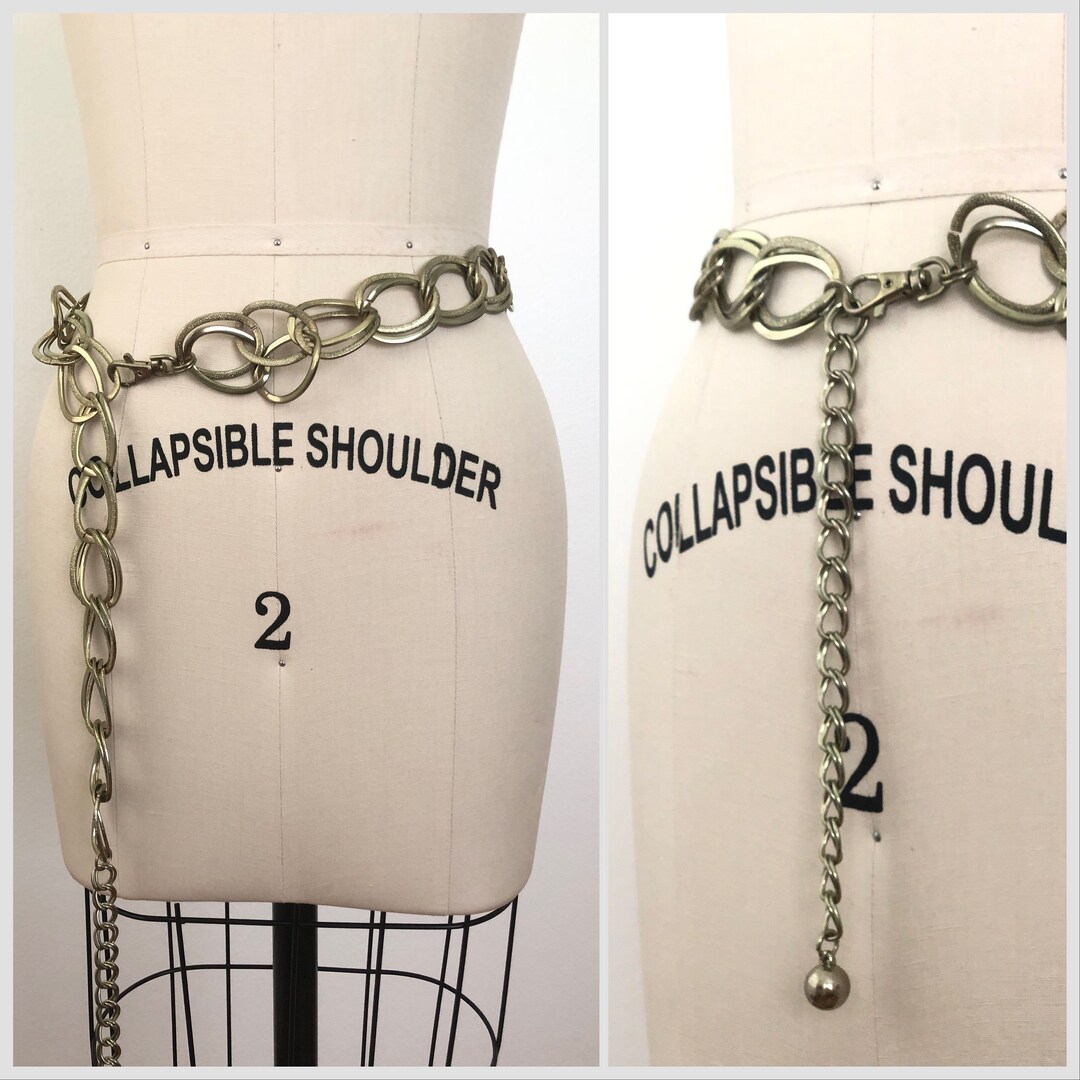 Vintage Ball and Chain Belt Etsy