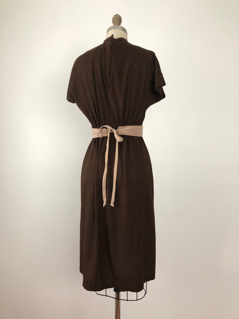 Vintage oriental dress 1970s Mrs Wong Dress