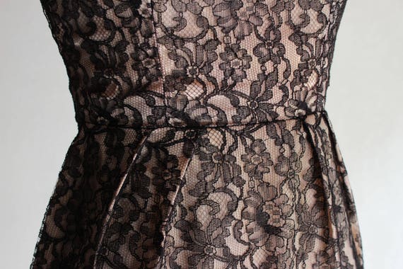 Vintage Luciana Lace Cocktail Dress - image 3