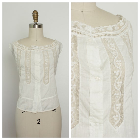 Antique Ethel Camisole Blouse