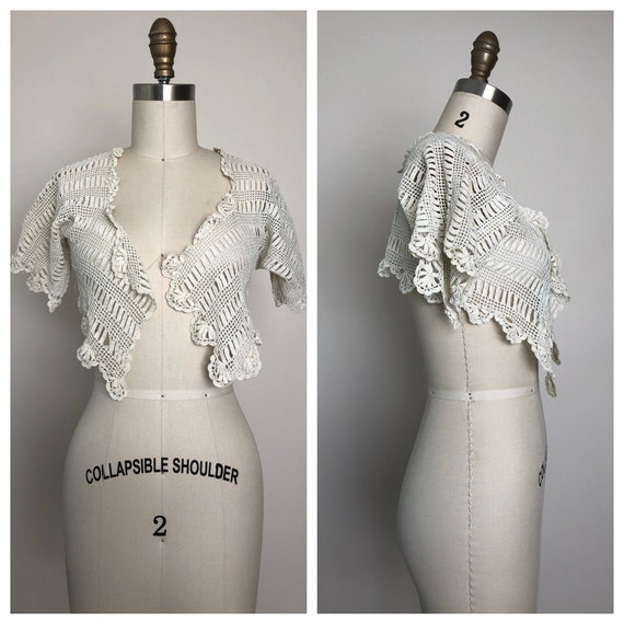 Vintage Crochet Crop Top