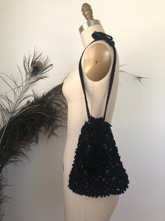 Antique Alba Crochet Purse