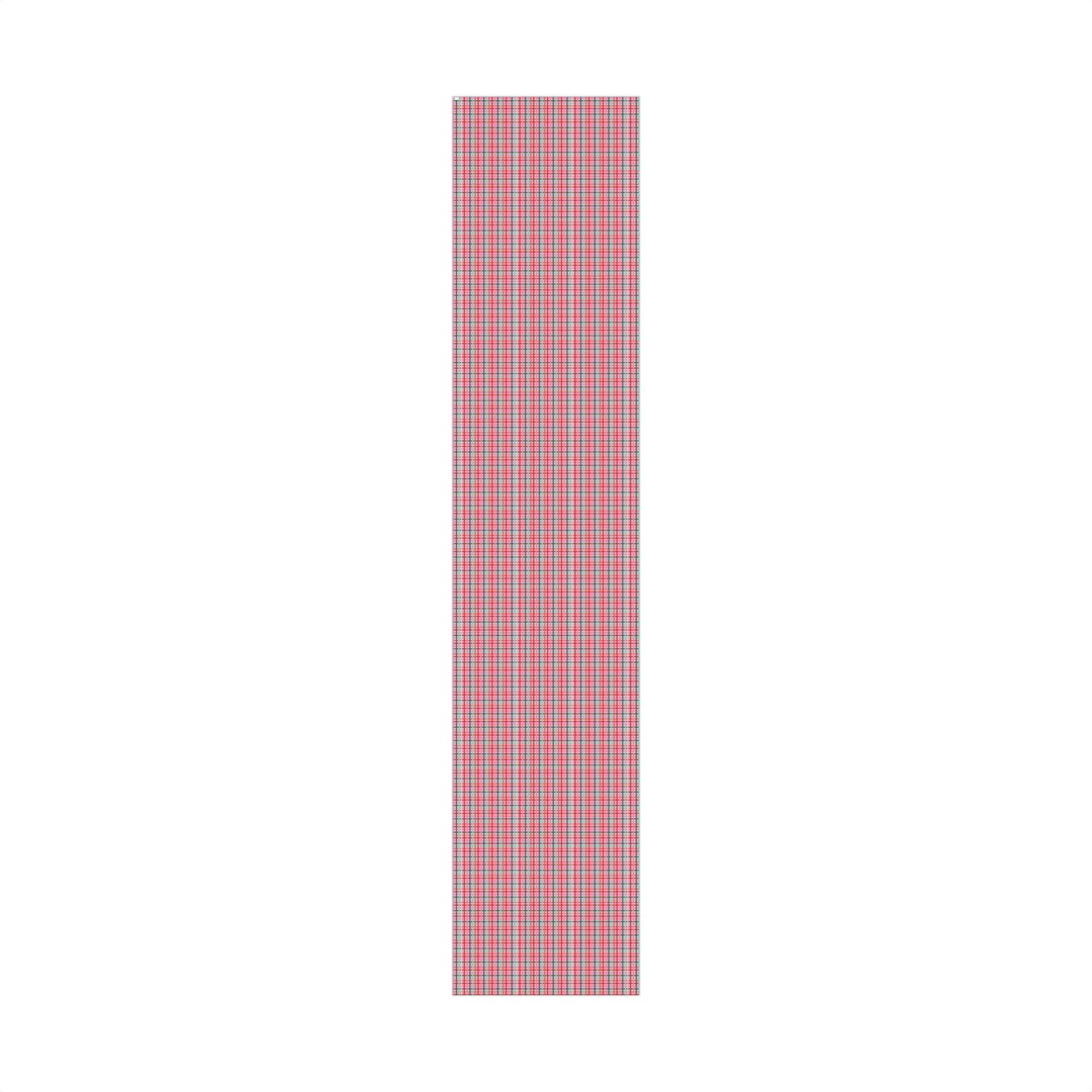 Pink Plaid Pattern Gift Wrap Paper | Plaid Wrapping Paper Roll, Holiday ...