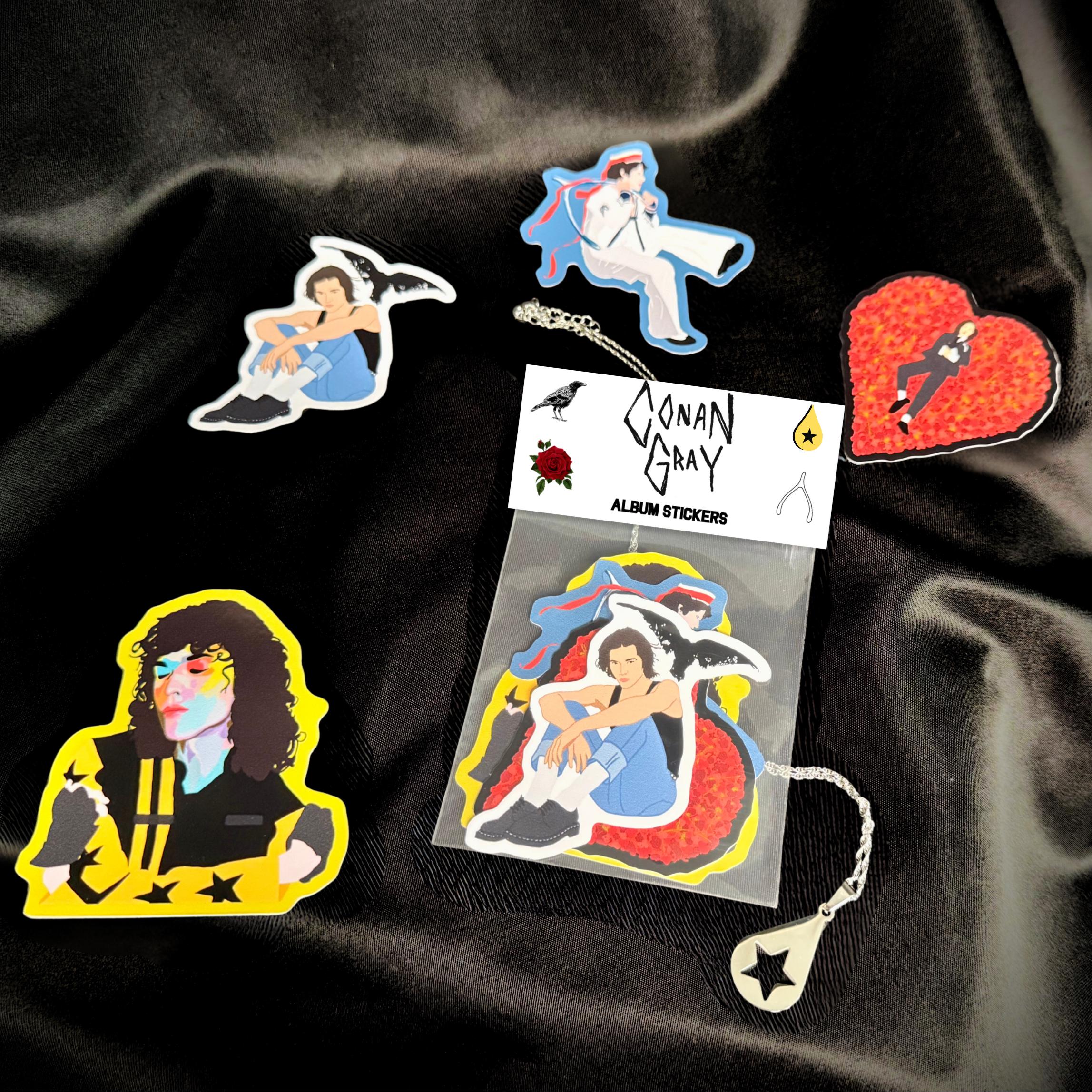Conan Gray Album Sticker Bundle - Etsy