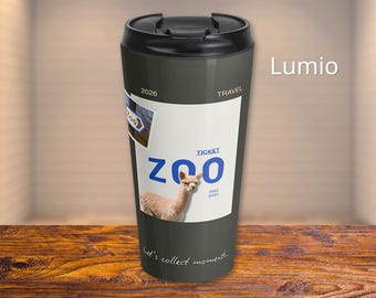 Alpaca Tumbler 20oz: Vibrant Print Travel Mug for Animal Lovers - Etsy