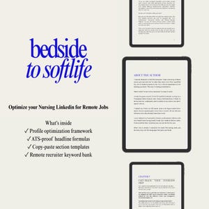 Guía de LinkedIn para enfermeros/as registrados/as / Empleos remotos en el sector sanitario, cambio de carrera a un ámbito no clínico (PDF)