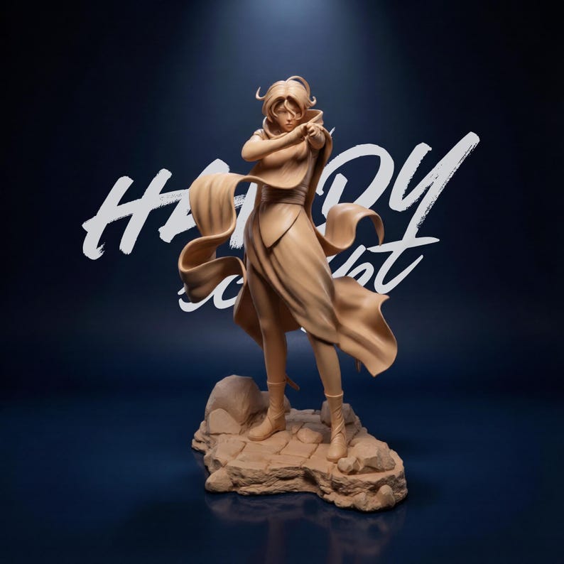 Sypha Belnades Castlevania STL 3D Print Model Fantasy Mage Anime Figure ...