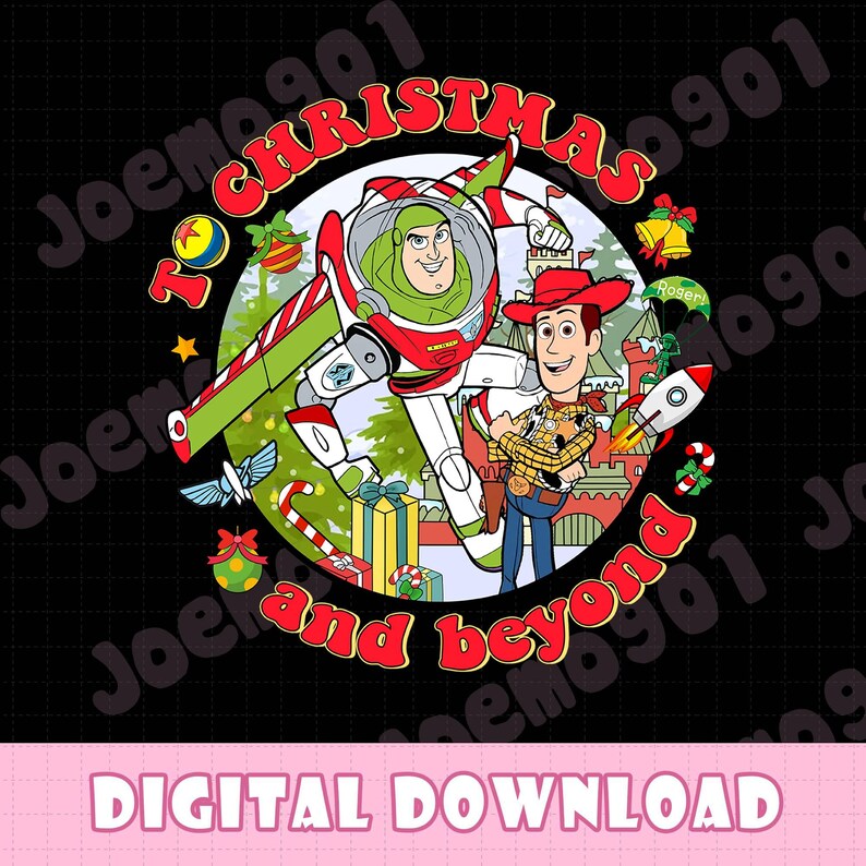Toy Story: Navidad y más allá (PNG navideño), archivo navideño de Buzz ...