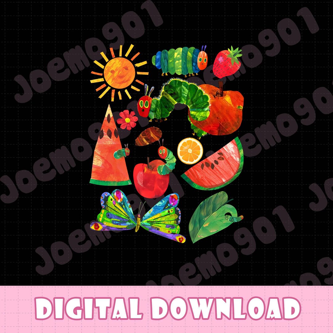 The Very Hungry Caterpillar Back to School File, Learning ABCD, Fruit ...