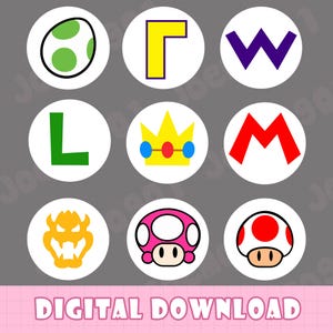 Super Mario Halloween Costume Png, Group Mario Matching Halloween Costume, Family Halloween Costumes, Mario Bros Game Digital Download