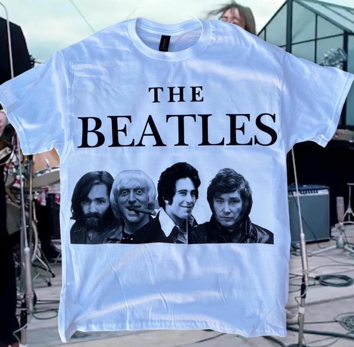 The Beatles Inspired T-shirt - Etsy