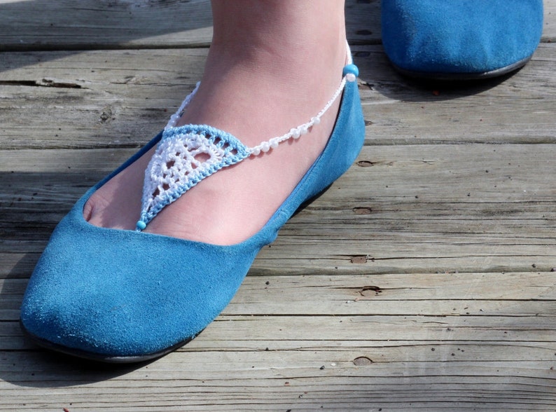 Barefoot Sandals Wedding footwear jewellery Etsy