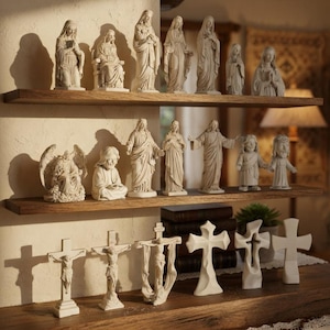 Mega Christian STL Bundle Set of 20 – Jesus Mary Cross 3D Print Files image 7