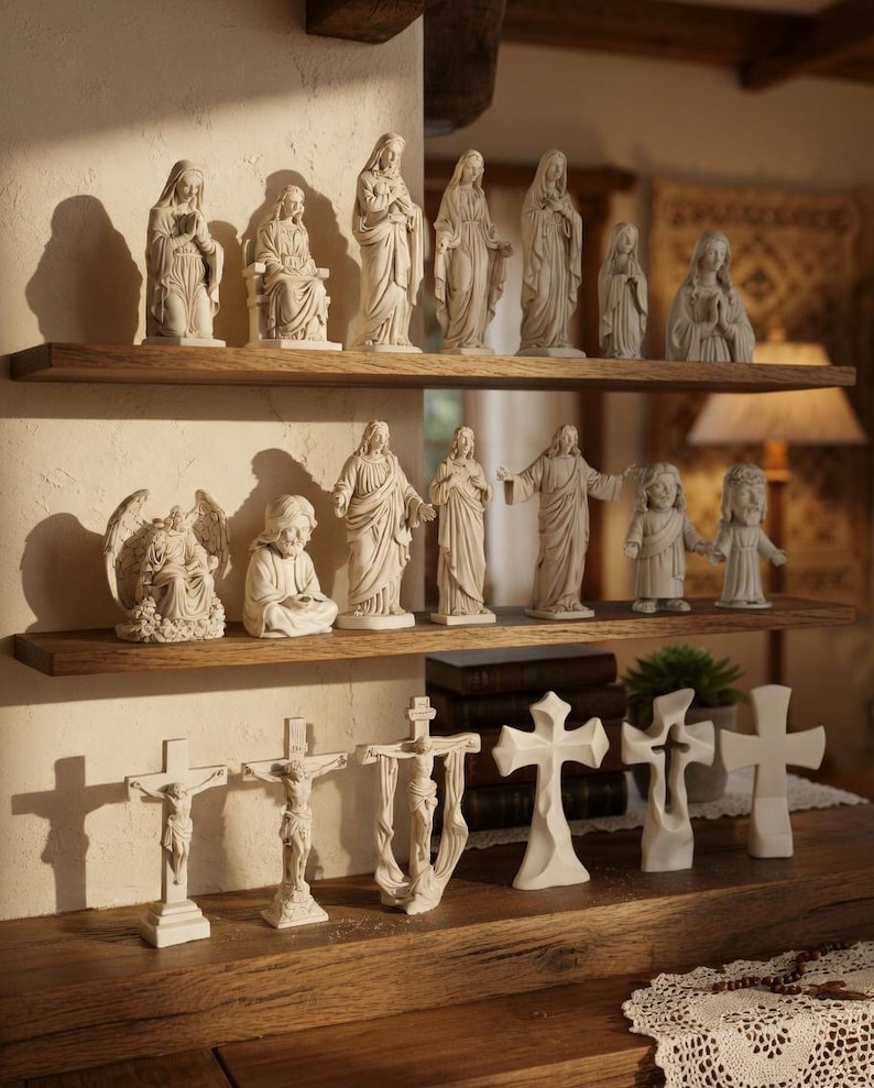 Mega Christian STL Bundle Set of 20 – Jesus Mary Cross 3D Print Files image 7