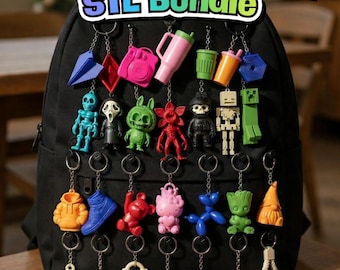 Mega-sleutelhanger STL-bundel | +28 sleutelhangers 3D-print