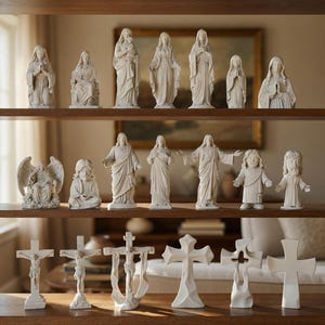Mega Christian STL Bundle Set of 20 – Jesus Mary Cross 3D Print Files image 10