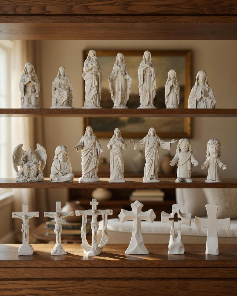 Mega Christian STL Bundle Set of 20 – Jesus Mary Cross 3D Print Files image 10