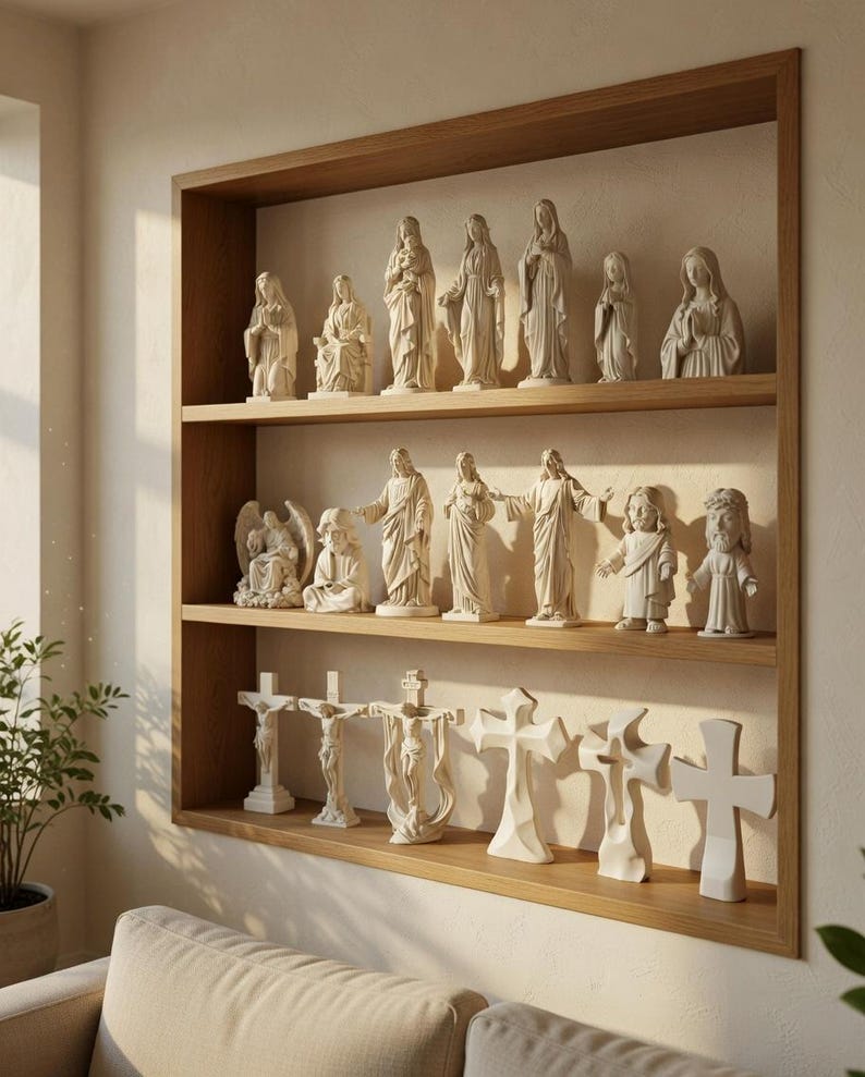 Mega Christian STL Bundle Set of 20 – Jesus Mary Cross 3D Print Files image 5