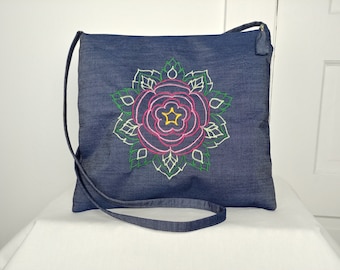 Sac Crossbody Sac Sac à main Crossbody Sac à main Sac brodé Sac brodé Sac à main Boho Sac Boho Sac Boho Sac à bandoulière Cadeau pour elle