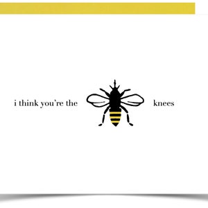 Greeting Card - Bees Knees