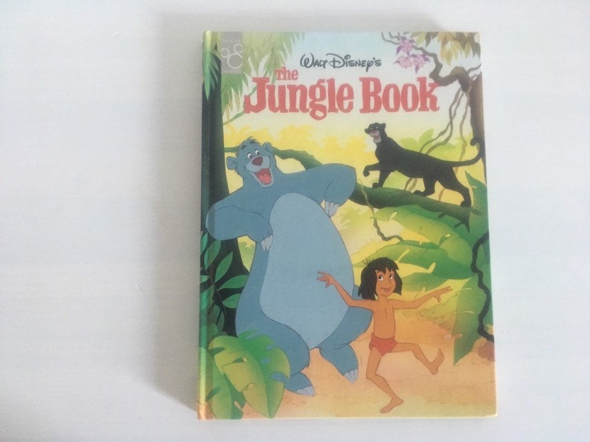 Disney Classic Series The Jungle Book Oversized 1994 | Etsy