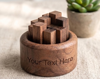 Juego de difusor de aceites esenciales de nogal negro, base de madera para difusor de aromaterapia sin alimentación eléctrica, decoración apilable con forma de dinero, regalo para meditación de escritorio