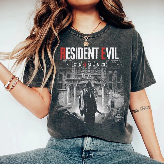 Resident Evil Requiem shirt, Leon S Kennedy Tee, Grace Ashcroft, Victor gideon