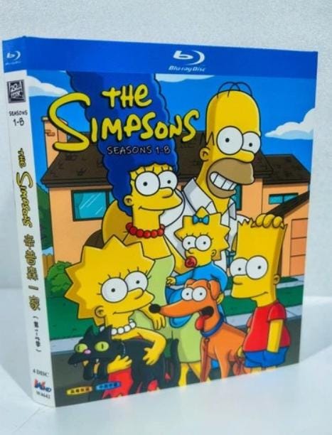 Simpsons Dvd Box - Etsy