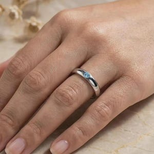 Yuta Okkotsu-inspirerad JJK-ring, minimalistisk cosplay-smyckesband bild 7