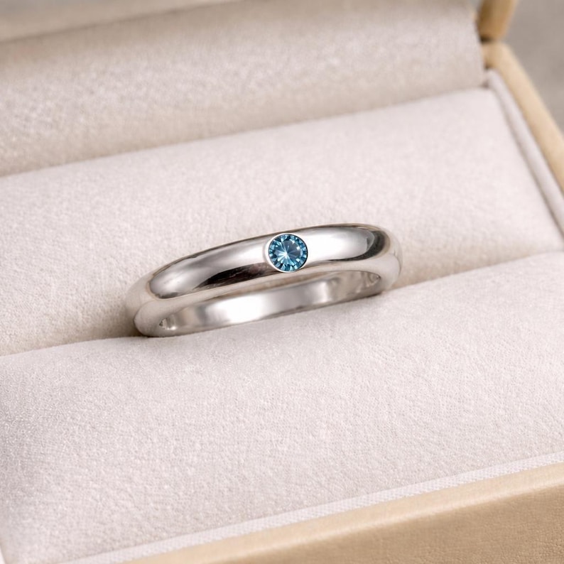 Yuta Okkotsu-inspirerad JJK-ring, minimalistisk cosplay-smyckesband bild 1