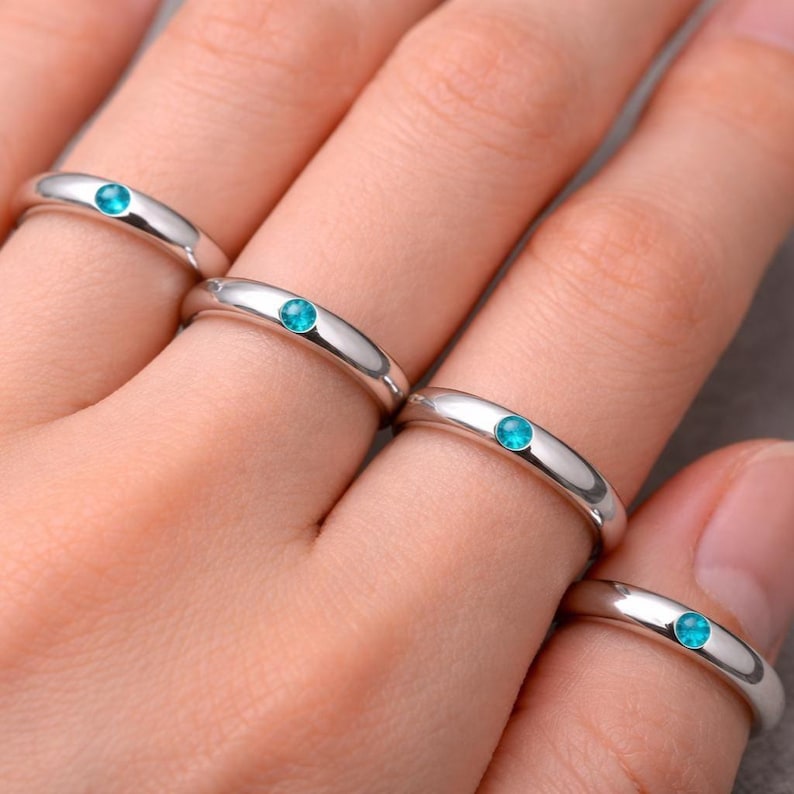 Yuta Okkotsu-inspirerad JJK-ring, minimalistisk cosplay-smyckesband bild 6