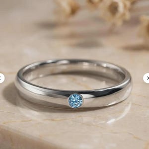 Yuta Okkotsu-inspirerad JJK-ring, minimalistisk cosplay-smyckesband bild 4