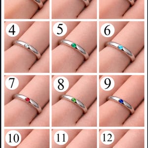 Yuta Okkotsu-inspirerad JJK-ring, minimalistisk cosplay-smyckesband bild 11