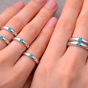 Yuta Okkotsu-inspirerad JJK-ring, minimalistisk cosplay-smyckesband bild 5